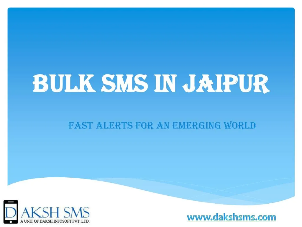 bulk sms in jaipur