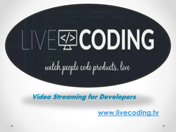 Video Streaming for Developers