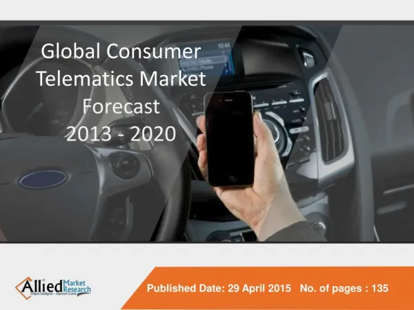 Global Consumer Telematics Market Forecast 2013 - 2020