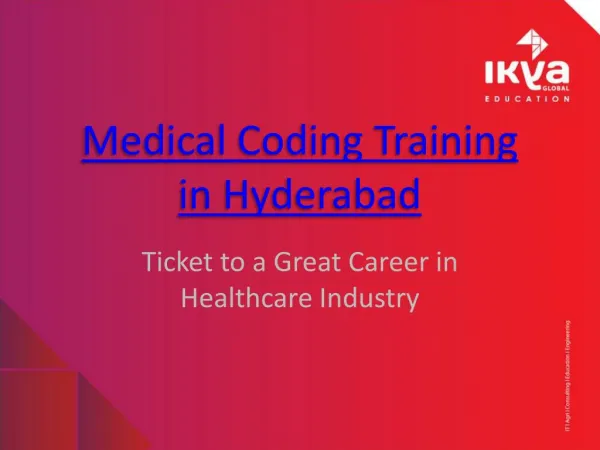 Medical Coding Training in Hyderabad - Ikyaglobaledu
