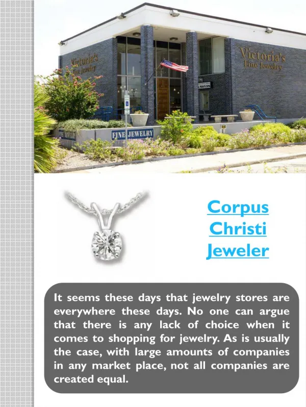 Jewelry Store Corpus Christi