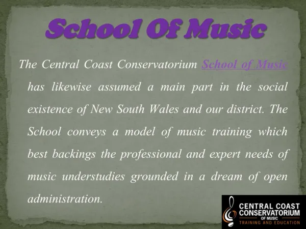 Discover the Music Program Learning School in Australia