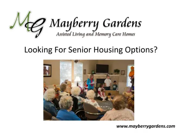 Senior Housing Option - Denton