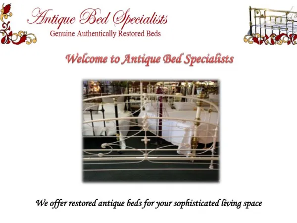 Antique Bed Specialists
