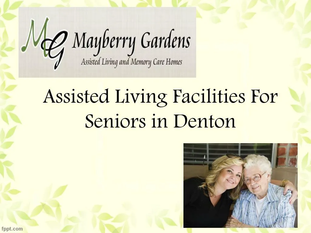assisted living facilities for seniors in denton