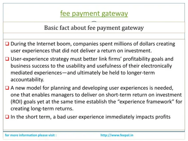 Best payment option for fee payment gateway
