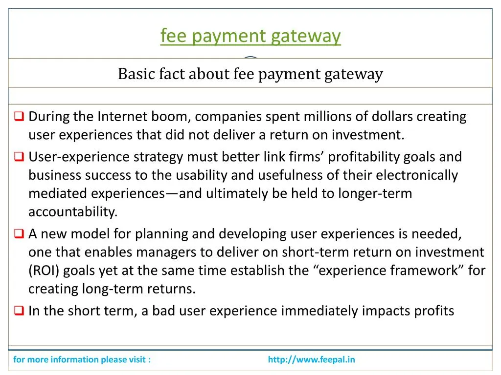 fee payment gateway