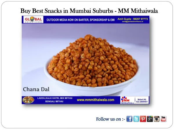 Buy Best Snacks in Mumbai Suburbs - MM Mithaiwala
