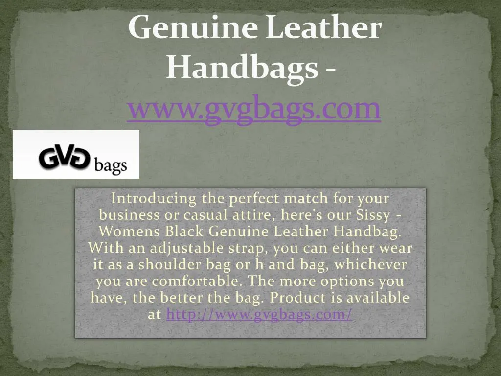 genuine leather handbags www gvgbags com
