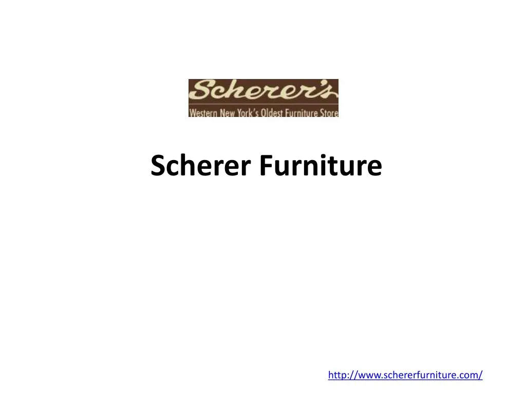 scherer furniture