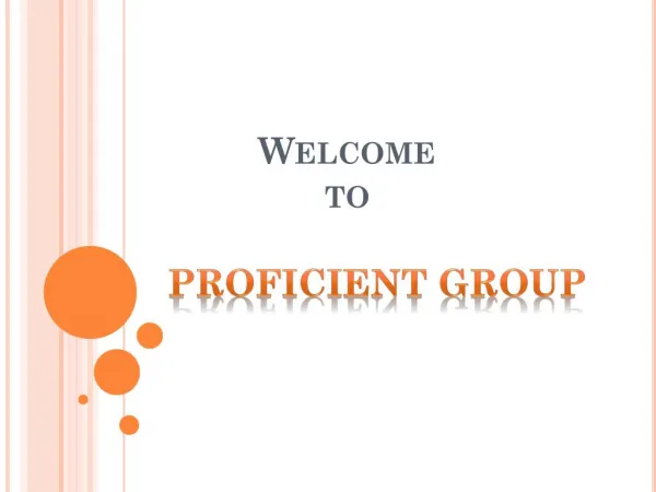 Start Trading Online with Proficient Group