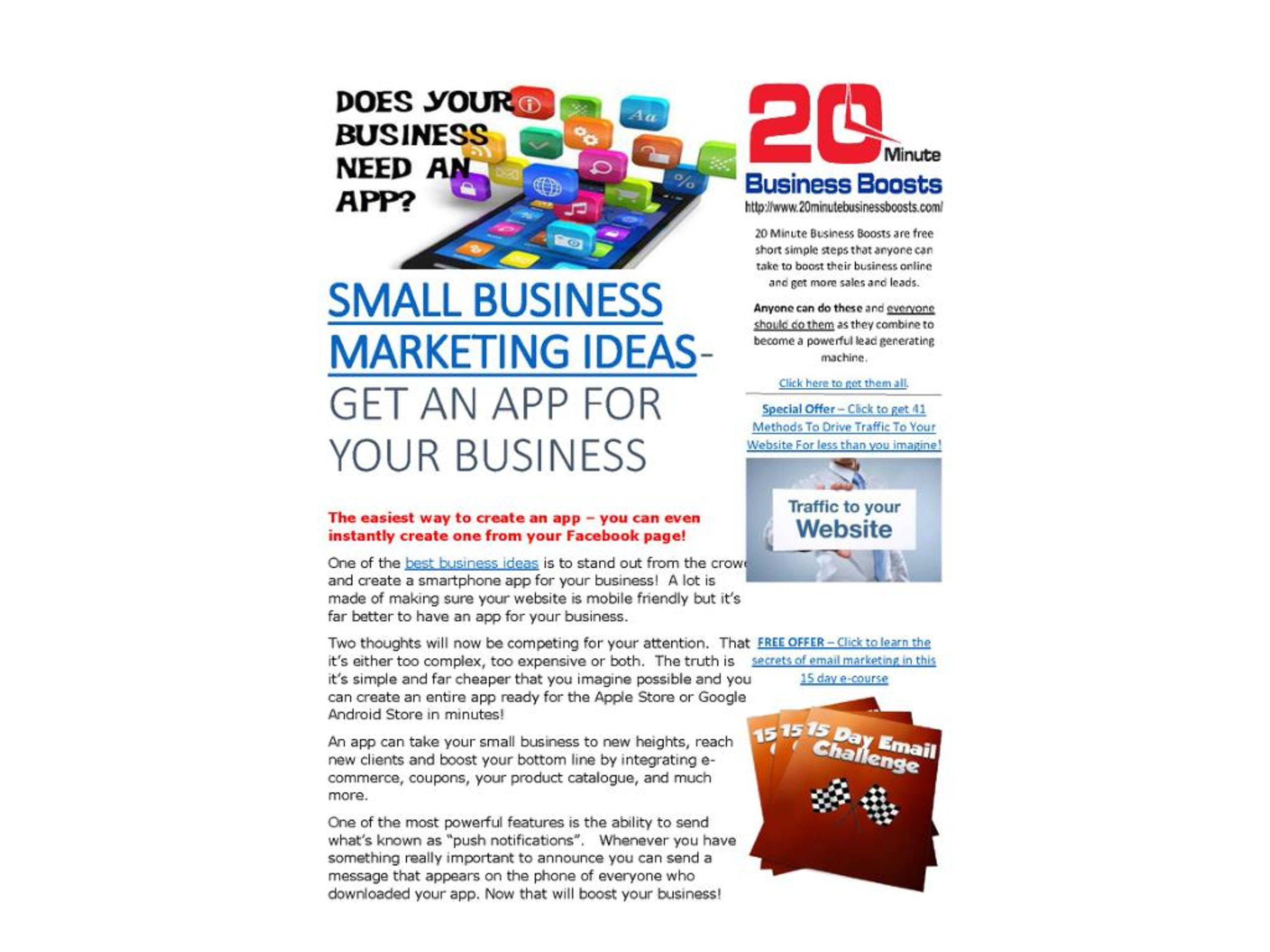 PPT - Small Business Marketing Ideas PowerPoint Presentation, free ...