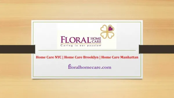 Home Care Bronx | Home Care Queens | Floral Home Care
