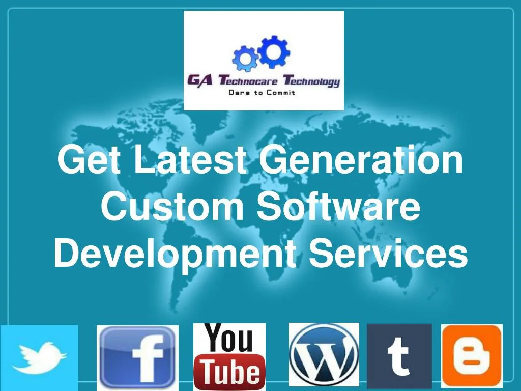 get latest generation custom software development services