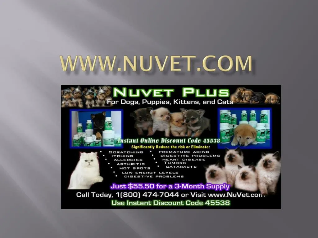 www nuvet com