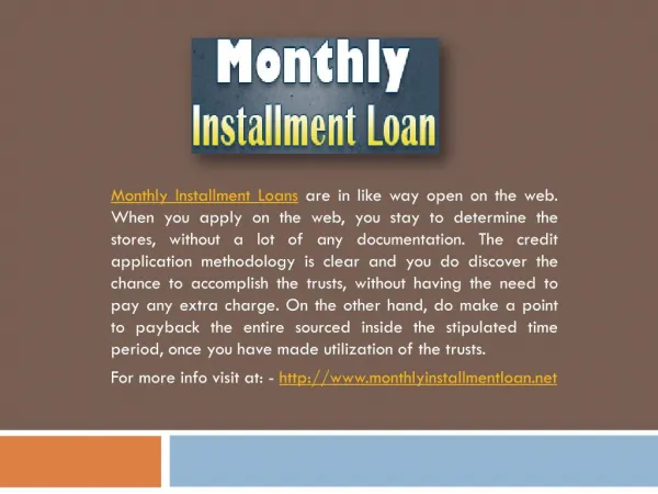 @monthlyinstallmentloan.net #Monthly Installment Loans