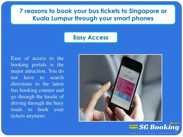 7 reasons to book your bus tickets to Singapore or Kuala Lum