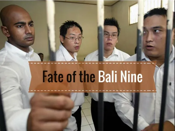 Fate of the Bali Nine