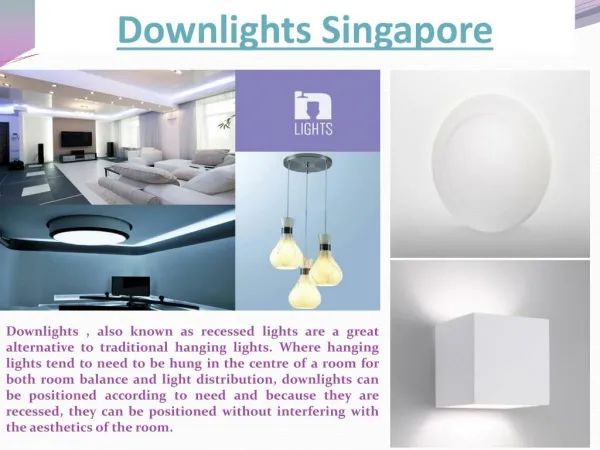 Downlights Singapore
