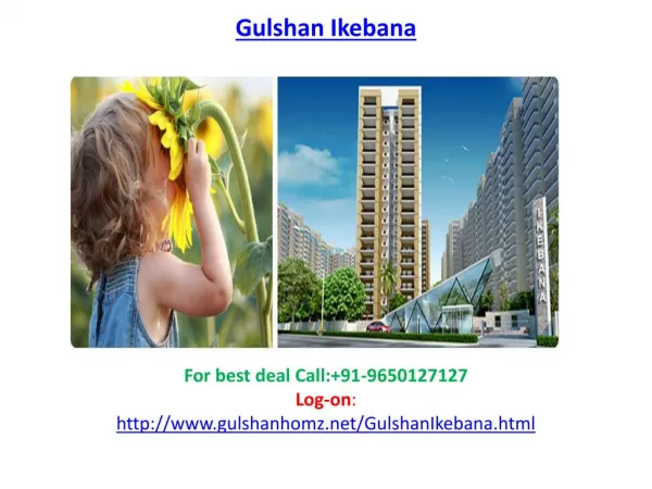 Gulshan Ikebana Residential Apartments