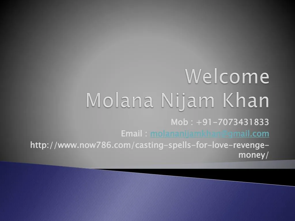 welcome molana nijam khan