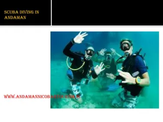 Scuba diving in Andaman - slide 1