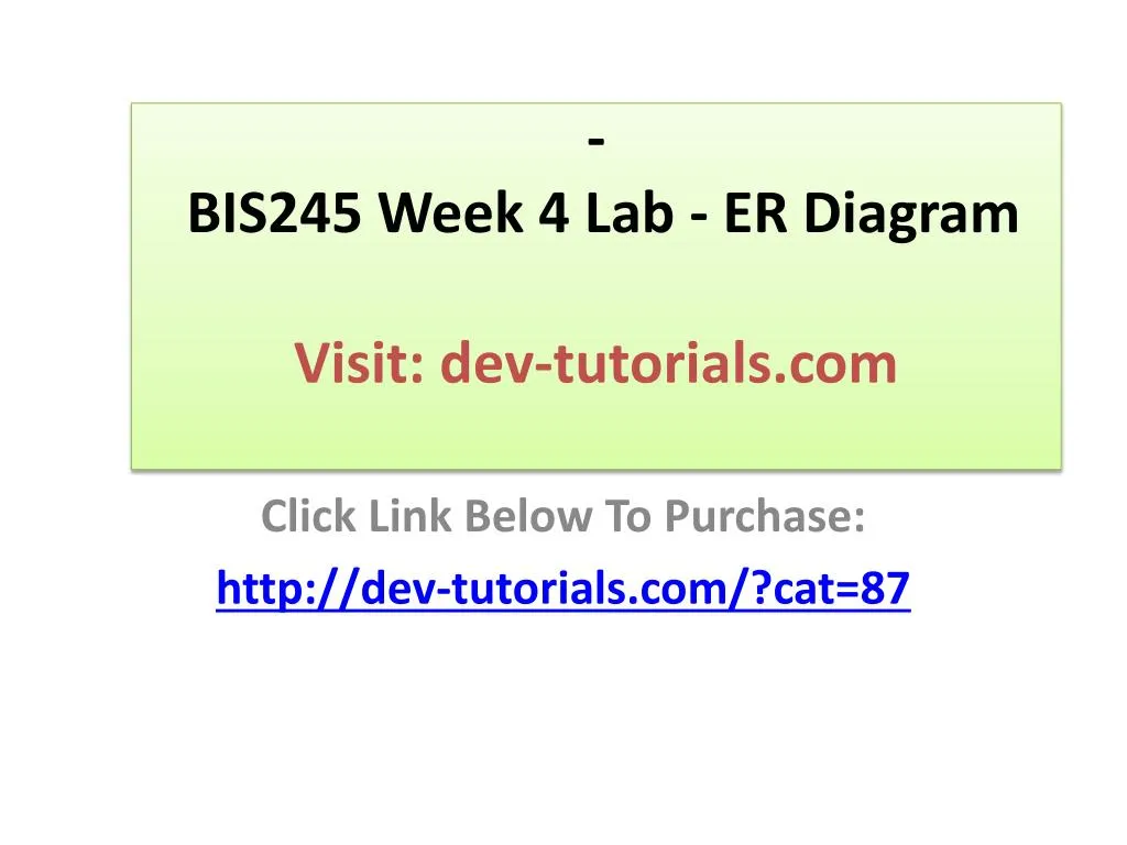 bis245 week 4 lab er diagram visit dev tutorials com