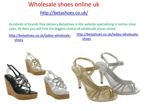 Shoes wholesaler distributors