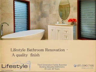 Lifestyle Bathroom Renovation