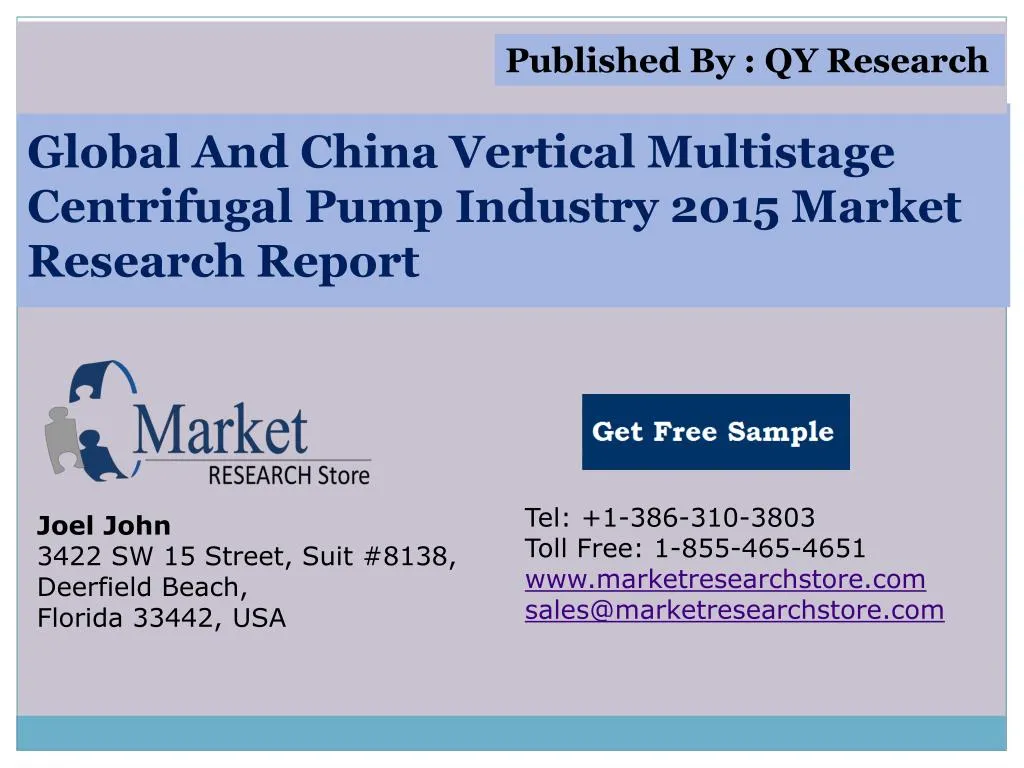 global and china vertical multistage centrifugal pump industry 2015 market research report
