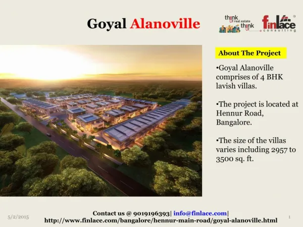 Goyal & Co. is here with their new residential project named