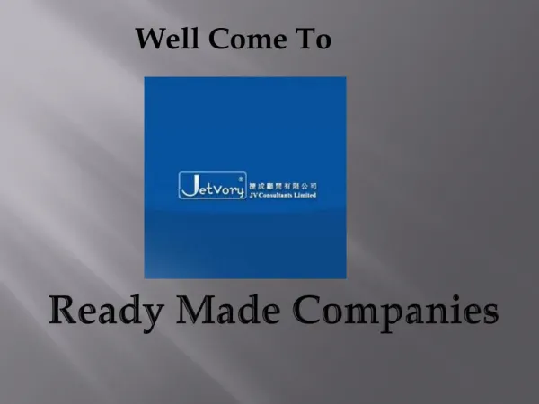 Ready Made Companies
