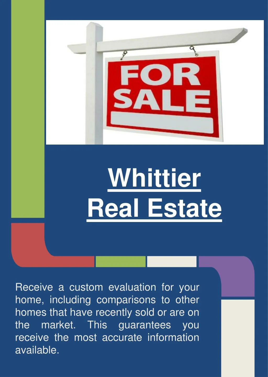 whittier real estate