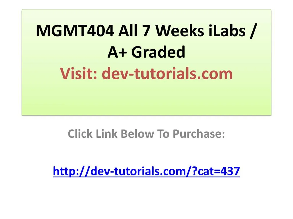 mgmt404 all 7 weeks ilabs a graded visit dev tutorials com