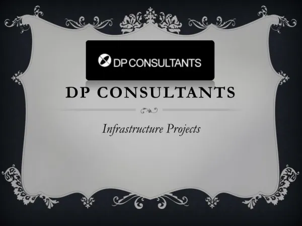 Infrastructure Projects by DP Consultants