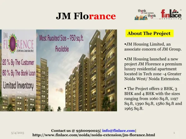 JM Housing is here with there new project, named JM Florance