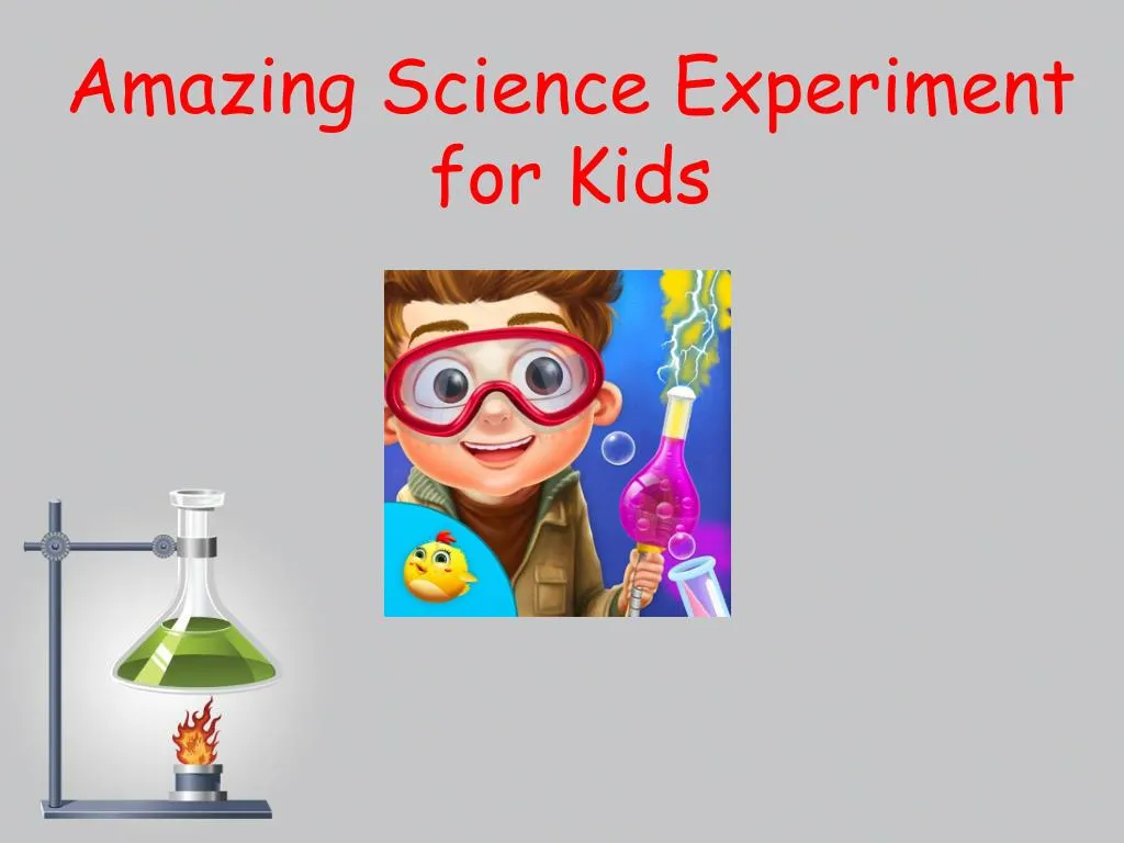 amazing science experiment for kids