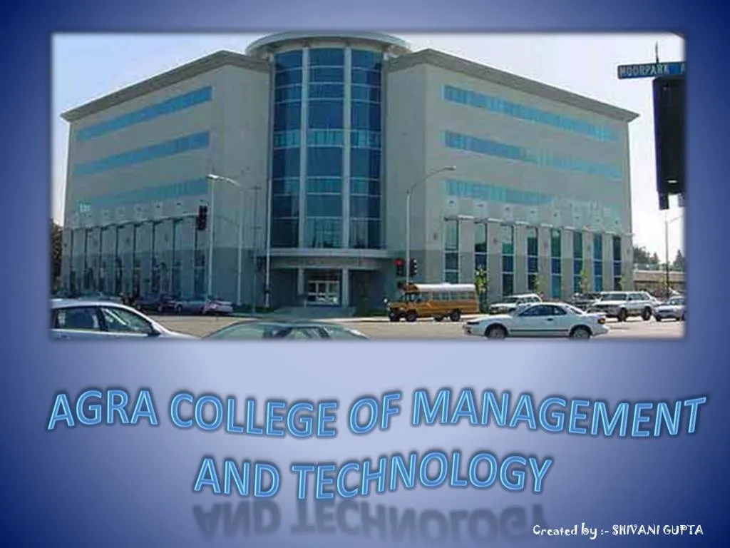 agra college of management and technology