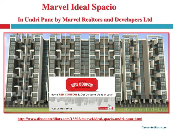 Buy Red Coupon & get upto 5 lacs off on Marvel Ideal Spacio