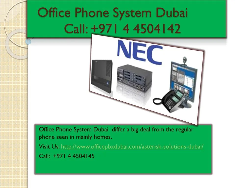 office phone system dubai call 971 4 4504142