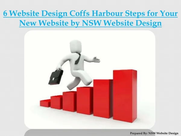 6 Website Design Coffs Harbour Steps for Your New Website