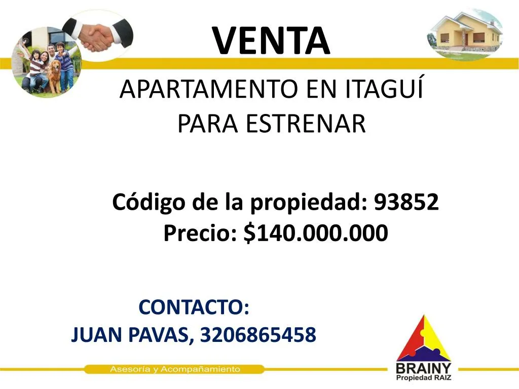 apartamento en itagu para estrenar