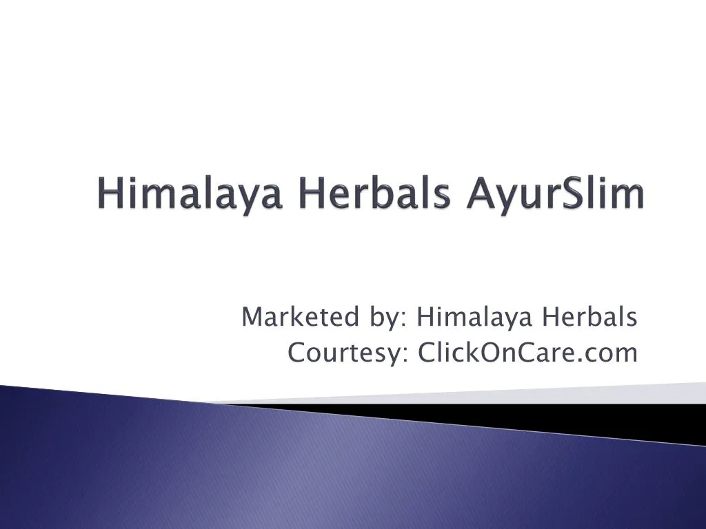 himalaya herbals ayurslim