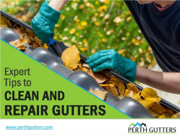 Get Tips for Gutter Repairs in Perth
