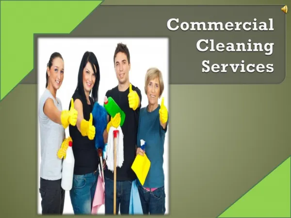 Find A Reputable Commercial Cleaning Services In Chicago