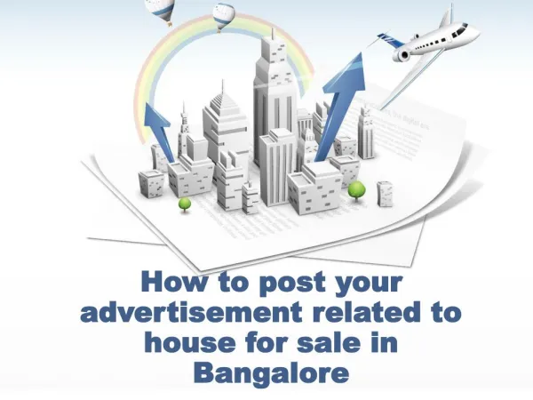 How to post your advertisement related to house for sale in