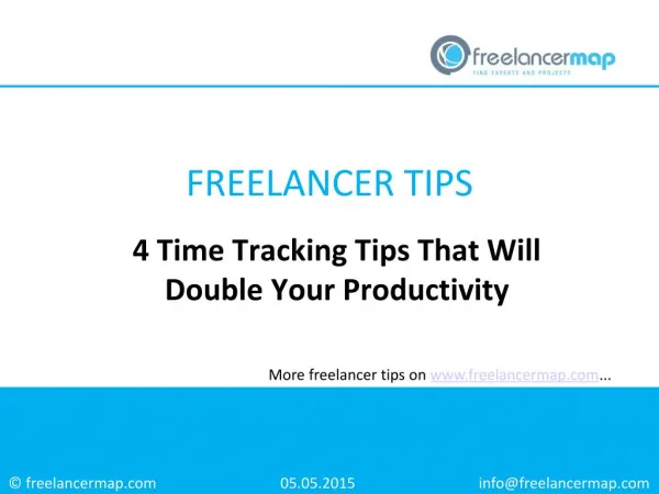 4 Time Tracking Tips That Will Double Your Productivity