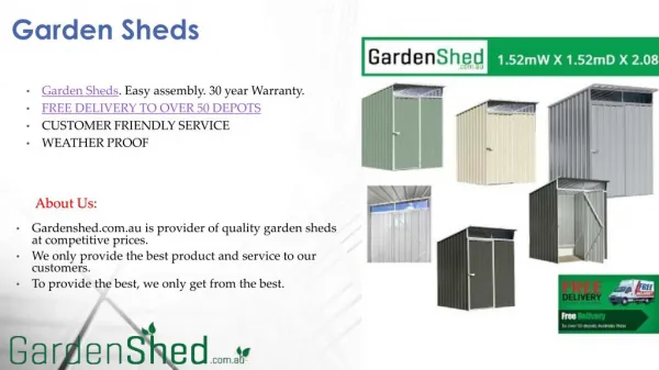 Garden Sheds