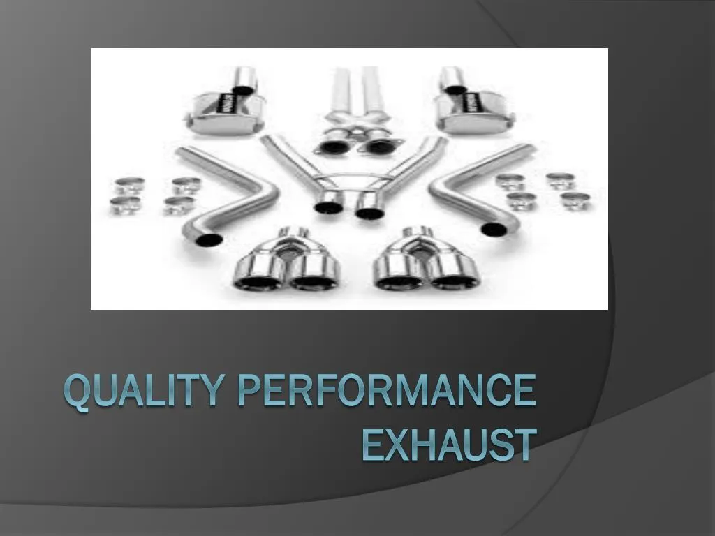 quality performance exhaust