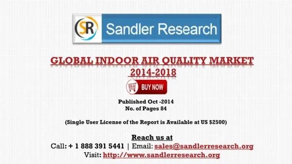 Indoor Air Quality Market Research and Analysis